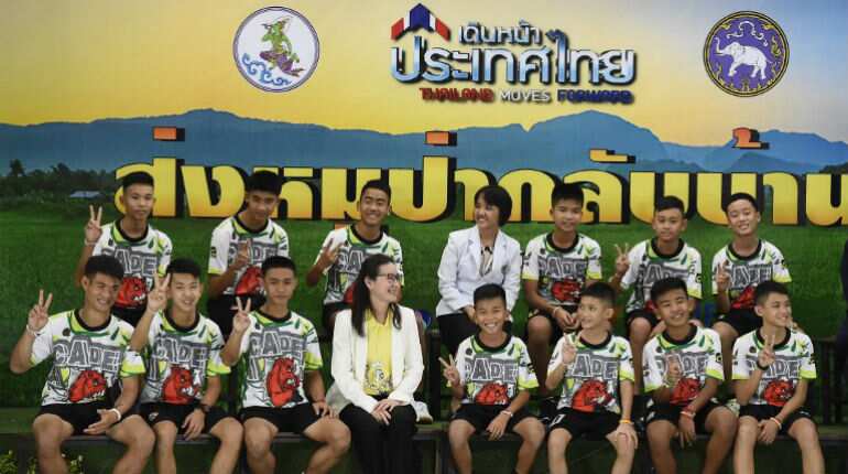 Rescued Thai boy says 'hope' kept them going, another feared mom would scold him