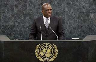 Ex-UN General Assembly president in US bribery case dies