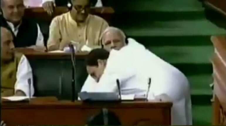 No-confidence motion: Rahul Gandhi's 'jaadu ki jhappi' for PM Modi leaves Twitter in splits No-confidence motion: Rahul Gandhi's 'jaadu ki jhappi' for PM Modi leaves Twitter in splits