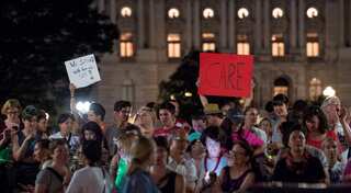 House sit-in seeking gun control laws described as 'anarchy and lawlessness'