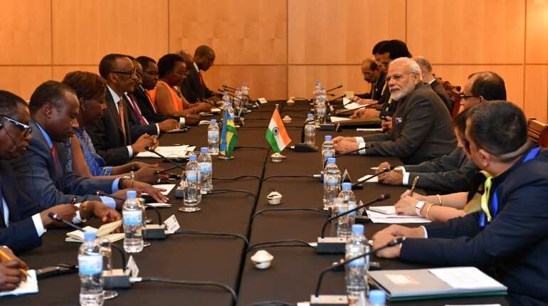India extends $200 million credit lines to Rwanda; PM Modi holds talks with Kagame