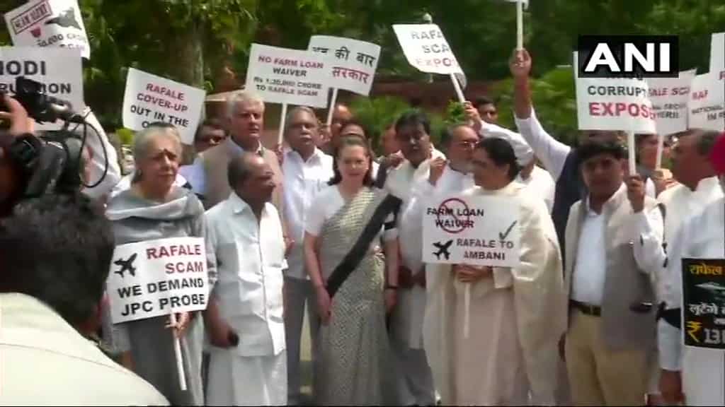 Congress plans month-long agitation, marches against Rafale deal