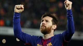 Lionel Messi wins fifth Golden Shoe award