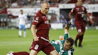 Spain legend Iniesta to stay with Japan's Kobe for two more years