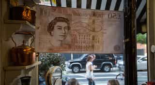 Britain's credit rating outlook cut to 'negative'