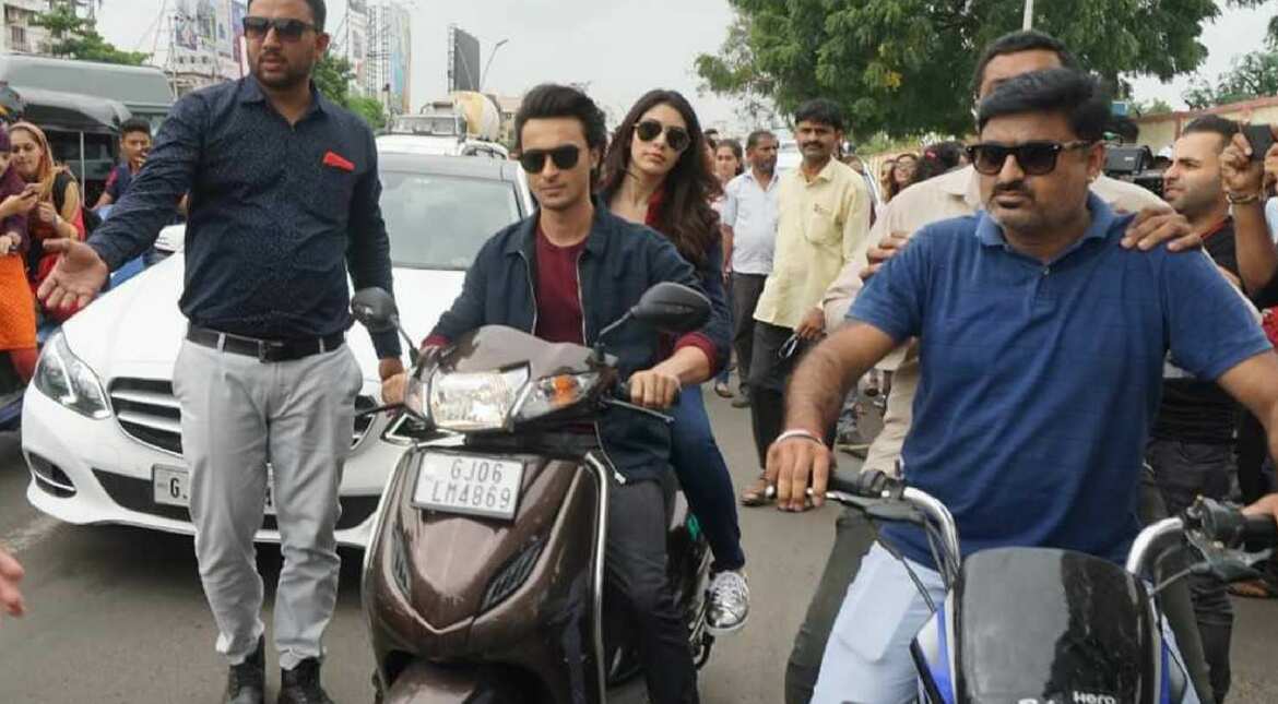Salman Khan's brother-in-law Aayush Sharma fined for riding a bike without helmet