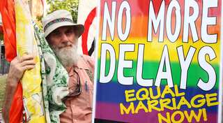 Thousands rally in Australia for same-sex marriage