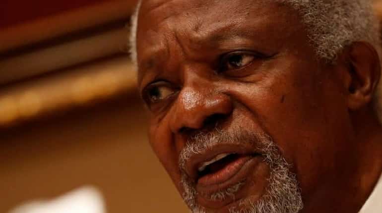 Annan served two terms as UN Secretary-General