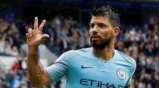 Manchester City's Sergio Aguero in contention to face Tottenham in Champions League