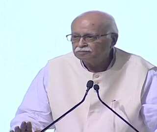 Never thought I would have to address a meeting without Atalji: LK Advani