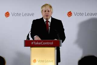 Boris Johnson wins justice minister's backing to replace Cameron as PM