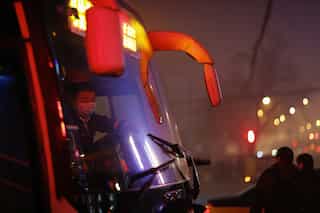 30 dead after bus catches fire in central China