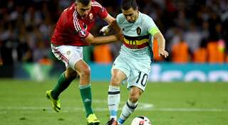 Belgium overwhelm Hungary 4-0