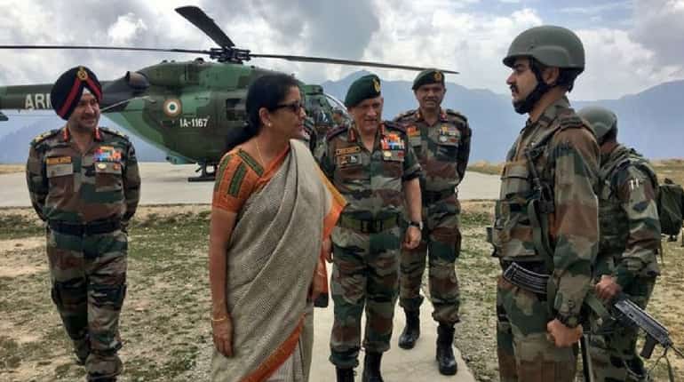 Sitharaman becomes 1st Defence Minister to visit Balbir Forward Post