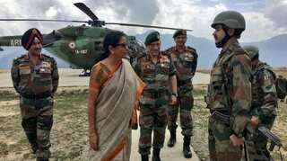 Sitharaman becomes 1st Defence Minister to visit Balbir Forward Post