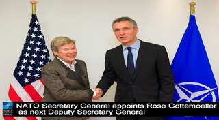 NATO appoints first woman as deputy head