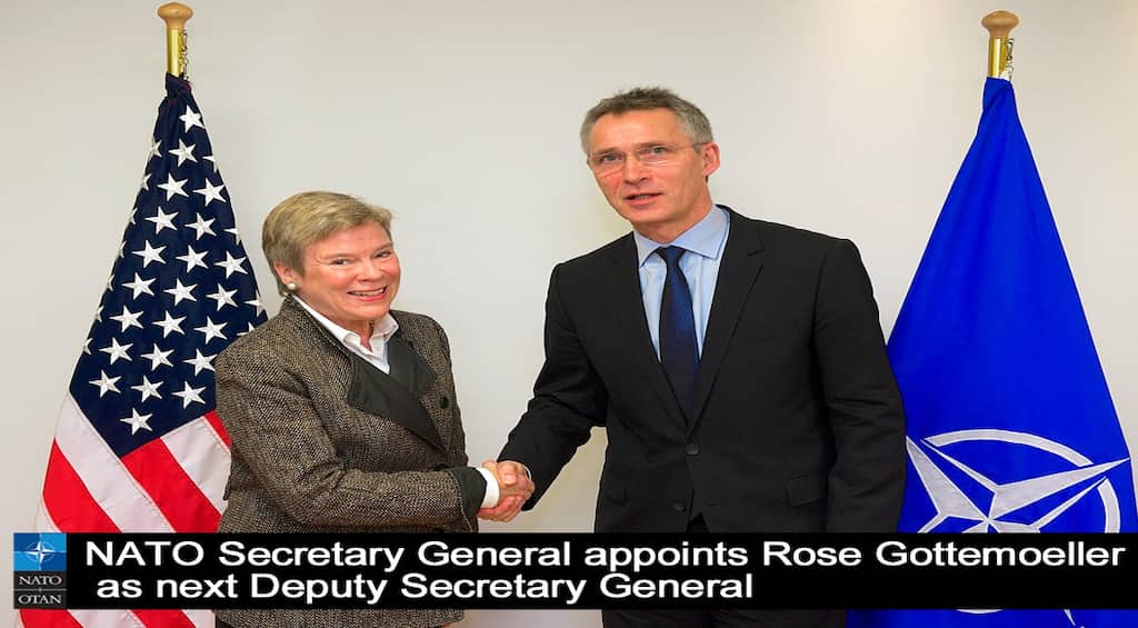 NATO appoints first woman as deputy head