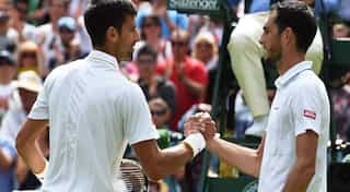 Djokovic beats Ward by 6-0 7-6 6-4, makes solid start to Wimbledon title defence
