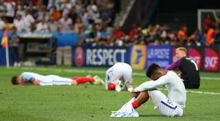 England exit another Euro after they lose 2-1 to Iceland