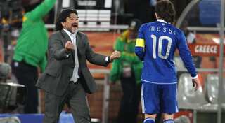 Maradona: Messi has to stay