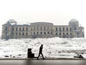 Restoration starts at Kabul`s war-battered palace