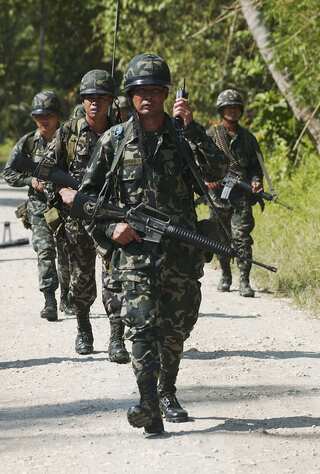 Philippine troops kill 54 Islamist militants in the south