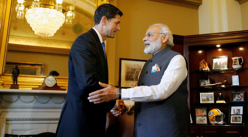 Paul Ryan believes Indian government is going to be America's 'great ally'