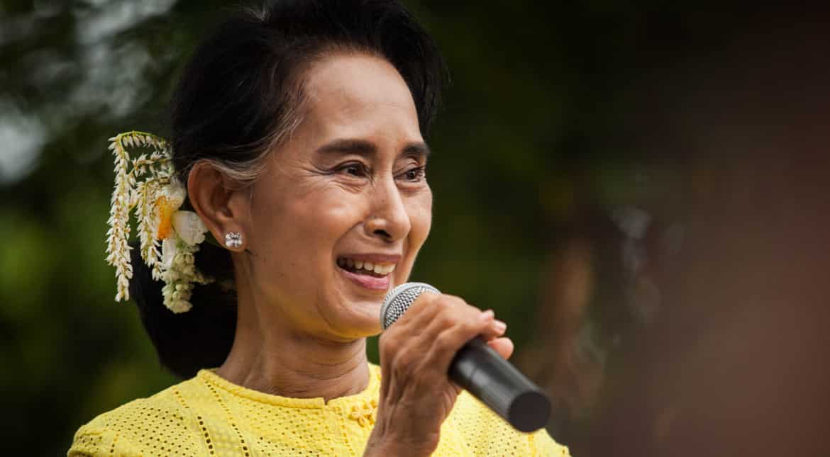 Aung San Suu Kyi claims Myanmar has zero coronavirus cases despite 1,400-mile porous border with China Aung San Suu Kyi claims Myanmar has zero coronavirus cases despite 1,400-mile porous border with China