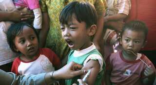 Decade-long counterfeit vaccine scam scares Indonesian parents
