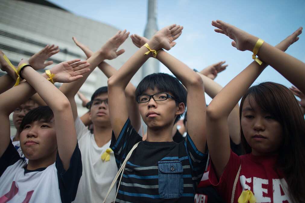 Hong Kong marks 19th anniversary of handover while tensions with Beijing run high