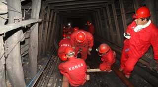 30-hour long rescue effort pays off, 3 rescued from flooded China coal mine