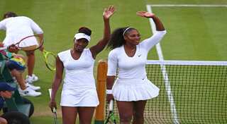 Serena, Venus close in on Wimbledon final