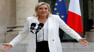 France's Le Pen says she would vote for Trump