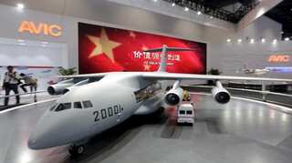 Chinese air force puts new transport aircraft into service