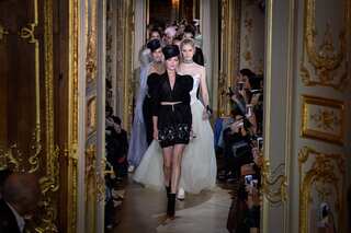Children: Paris haute couture week's latest accessory