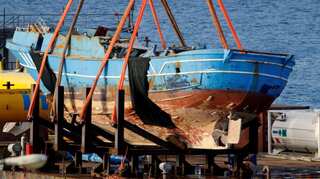Italy recovers 217 bodies from 2015 shipwreck