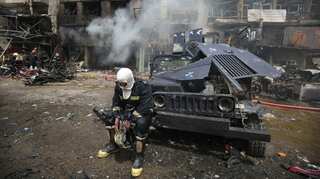 Iraq blast: 30 dead, 50 wounded near Shiite shrine north of Baghdad