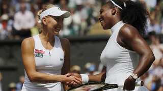 No escaping Serena for badly beaten Vesnina