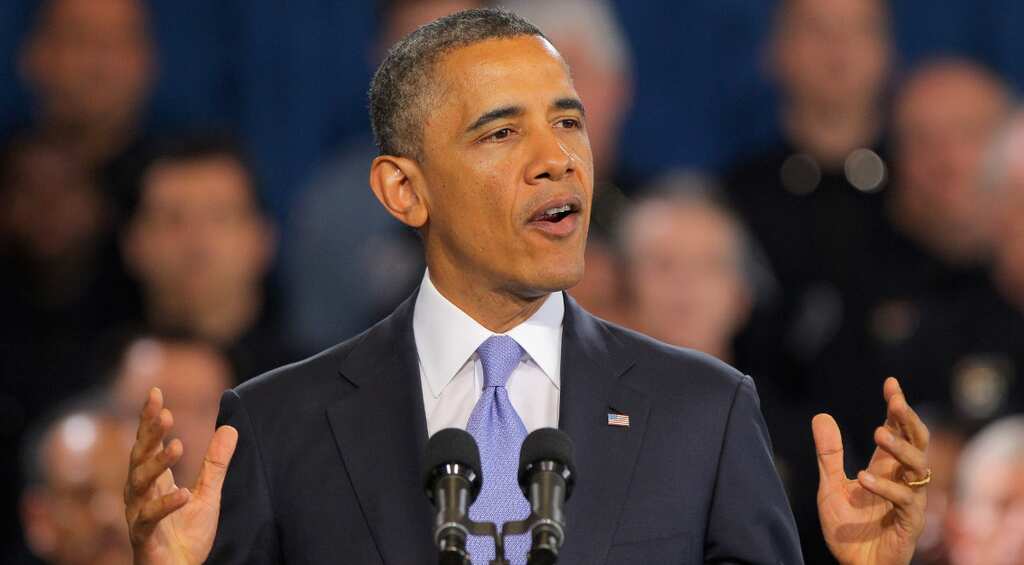 Obama says US gun rules heighten tension between police, citizens