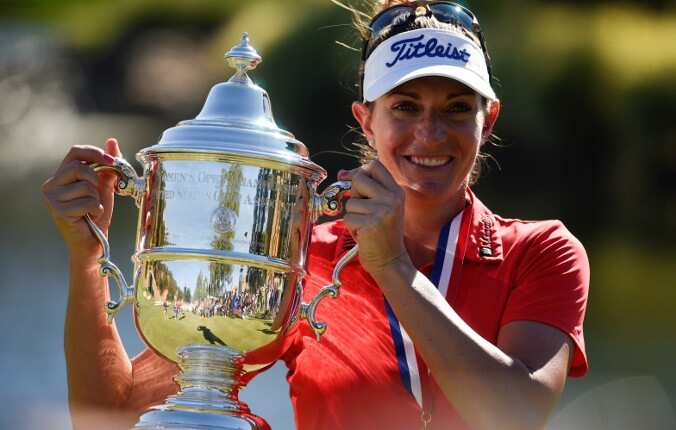 American golfer Lang wins US Women's Open in dramatic playoff