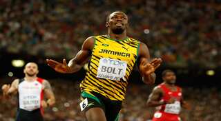 World's fastest man will run in the Olympics