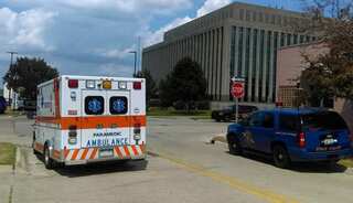 Prisoner opens fire in Michigan courthouse killing 2 bailiffs, gets fatally shot by police