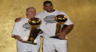 Spurs coach Popovich bids farewell to Duncan