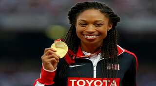 American Sprinter Felix readies for Rio