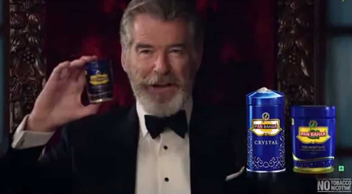Pierce Brosnan says was 'cheated' by pan masala brand