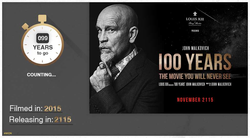 This movie will release 100 years from now