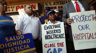 Trump vows to scrap Obamacare as insurance costs set to jump 25 per cent
