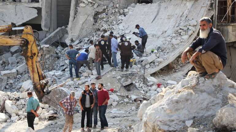 After 42 die, US claims deadly Syria air strike but denies targeting mosque