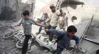 UN chief demands probe into air strikes that killed 22 Syrian school children