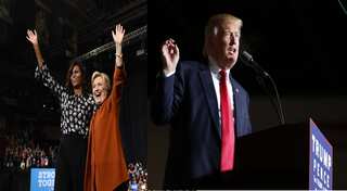 US elections: First Lady joins Clinton's campaign trail as Trump uses Modi's tagline to woo voters